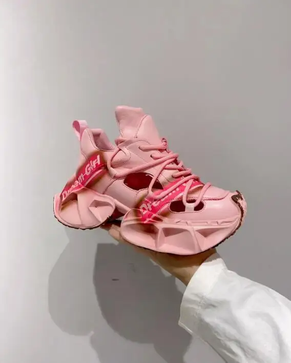 2023 High Top Women's Breathable Chunky Sneakers Fashion Platform Leather White Shoes Ladies Casual Short Boots Zapatos De Mujer