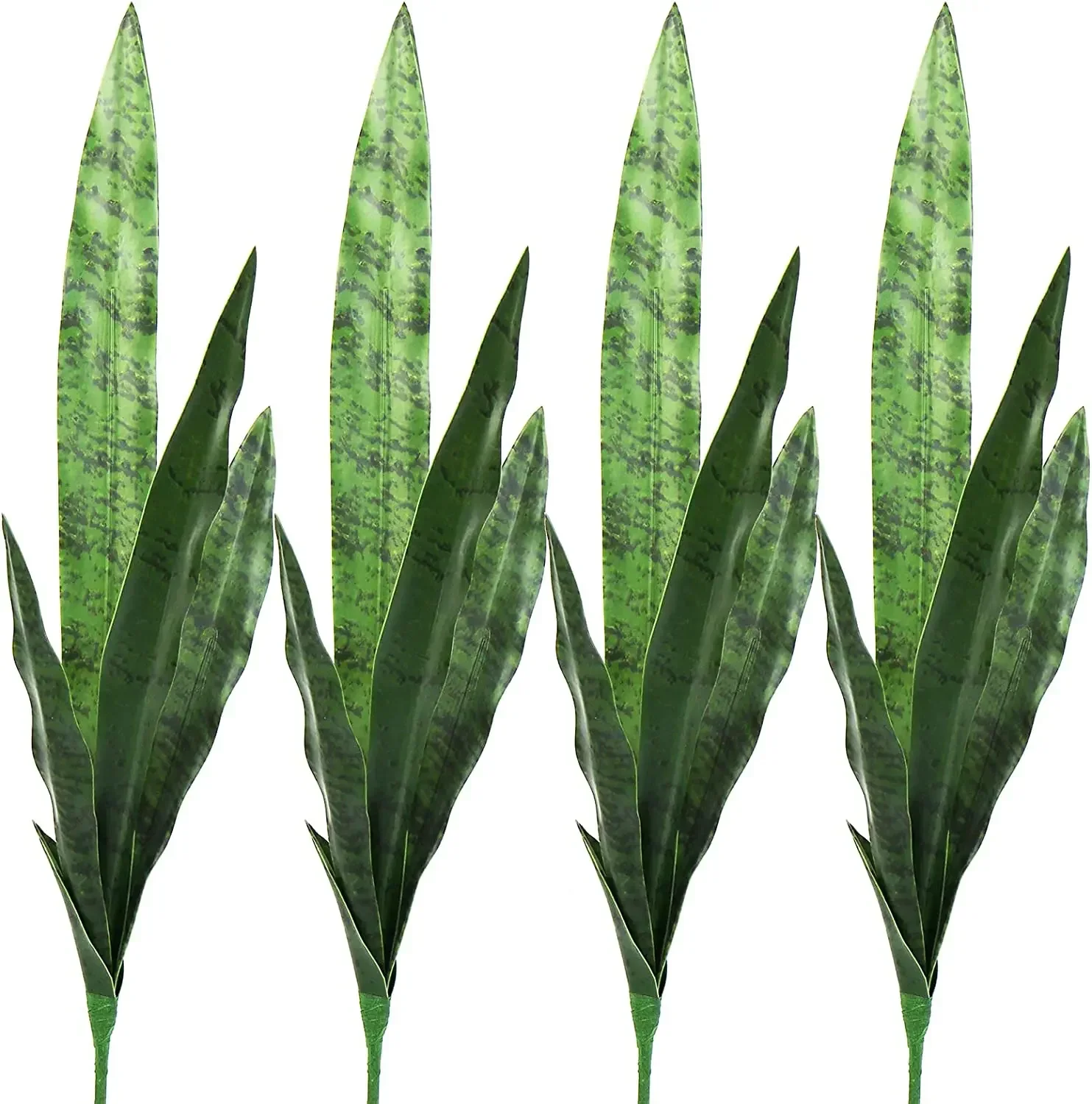 

Искусственные растения Sansevieria Snake 30 дюймов пластик набор из 4 штук