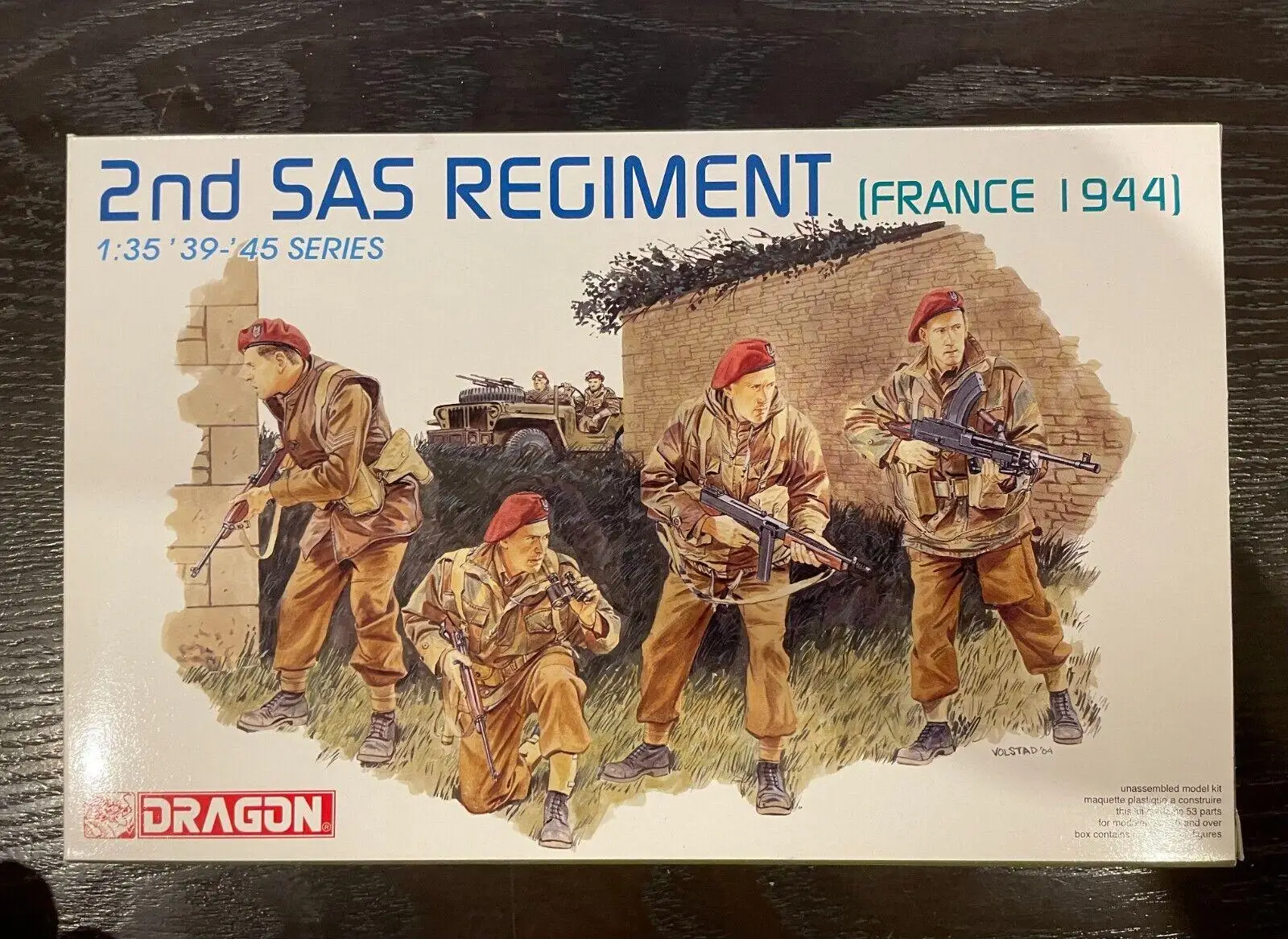 

Dragon 6199 1/35 WW.II British Army 2nd SAS Regiment France 1944 Plastic model