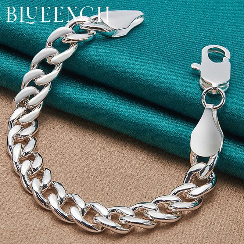 

Браслет унисекс из серебра 925 пробы, в стиле хип-хоп