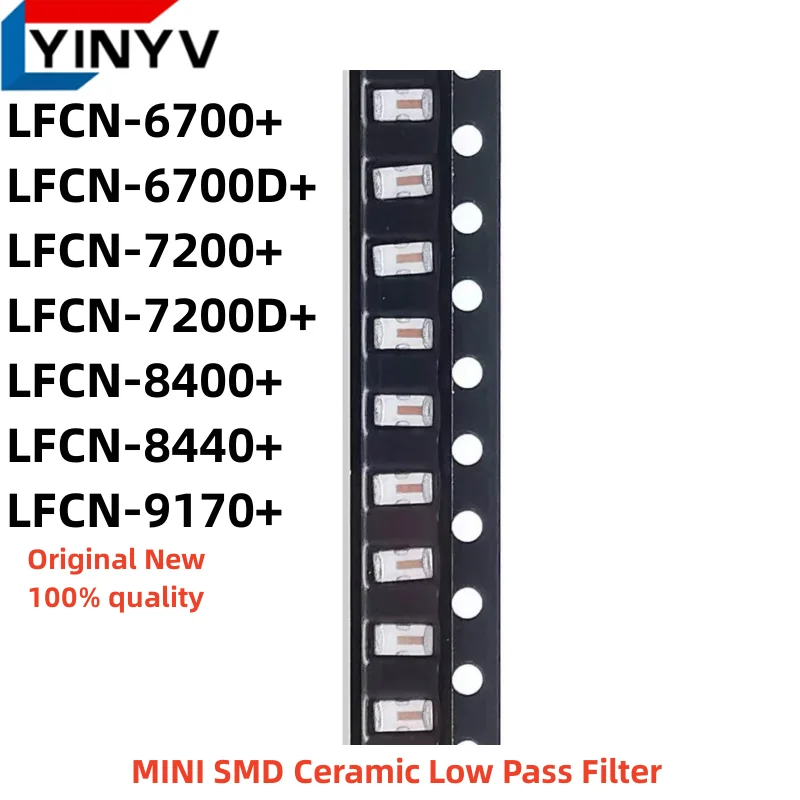 

5Pcs LFCN-6700 + LFCN-6700D + LFCN-7200 + LFCN-7200D + LFCN-8400 + LFCN-8440 + LFCN-9170 + MINI SMD Ceramic Low Pass Filter New