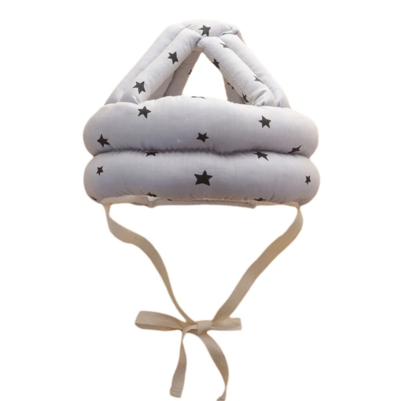 

Безопасный для кожи Детский защитный шлем Защита головной убор Регулируемый малыш защита от падения детский обучение ходьбе падение Пряма...