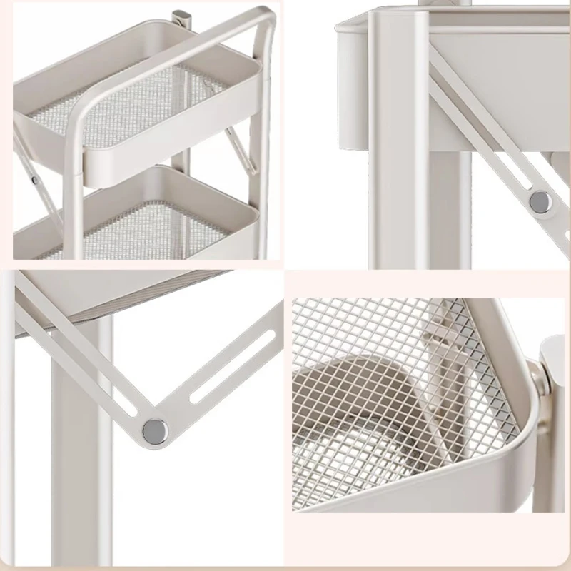 Органайзеры для хранения с колесиками железная сушилка посуды кухонных