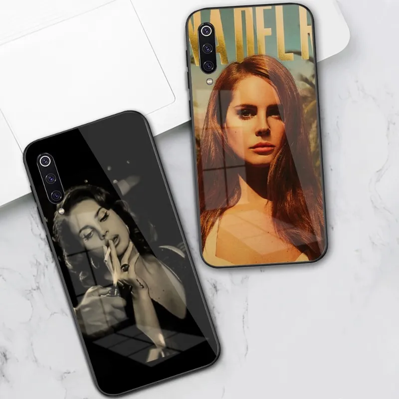 

Чехол для телефона Lana Del Rey для Xiaomi 13 12 11T 10 9 Lite Redmi Note 11 10 10S Pro 9 9A 8 PC стеклянный чехол Funda Shell