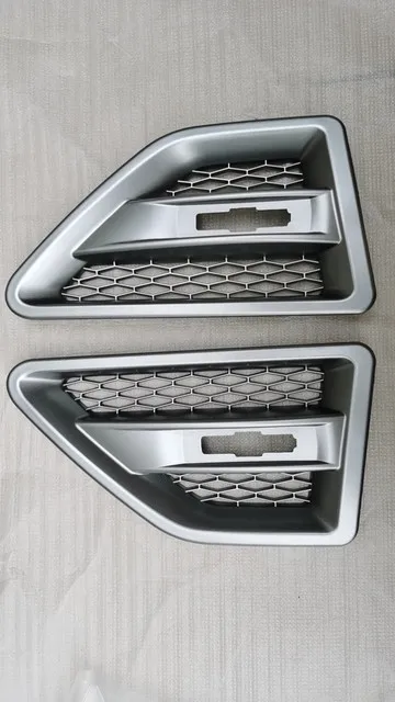 

2 шт., накладка на боковое вентиляционное отверстие на крыло для Land Rover Freelander 2 LR2 2008-2015, хромированная накладка на боковое крыло, накладка на крыло, гриль