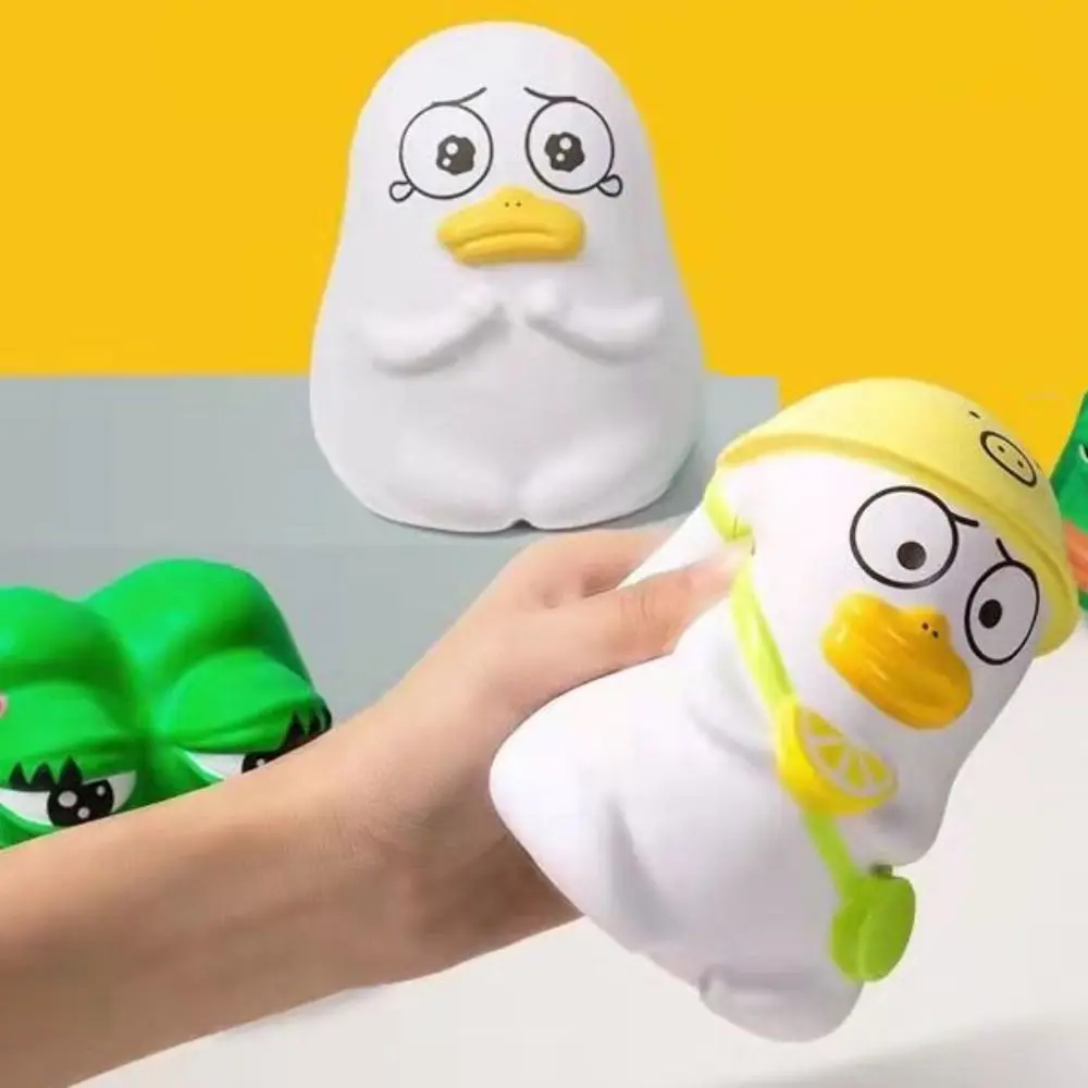 Форма утки плакучая утка сжимающие игрушки мультяшные животные сушеный рис
