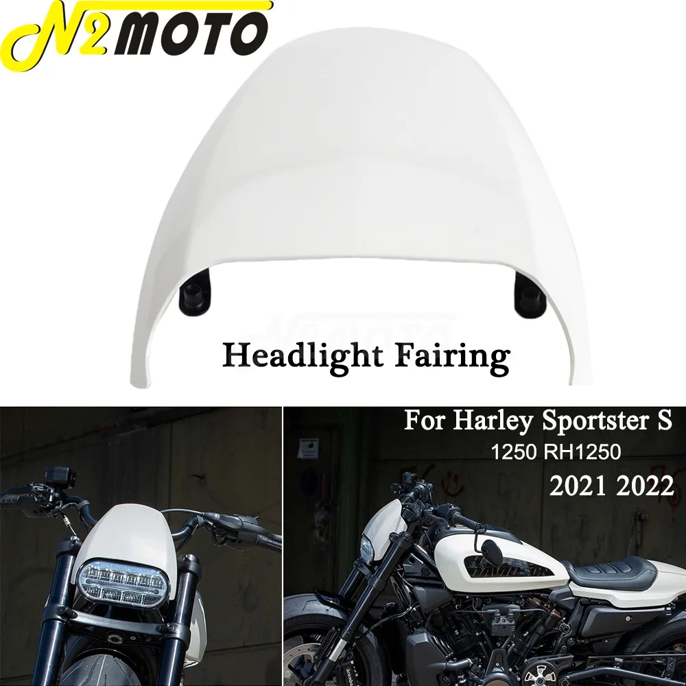 

For Harley Sportster S RH1250 2021 2022 Motorcycle Accessories Front Headlight Fairing Guard Windshield Cowl Kit Sportster 1250S
