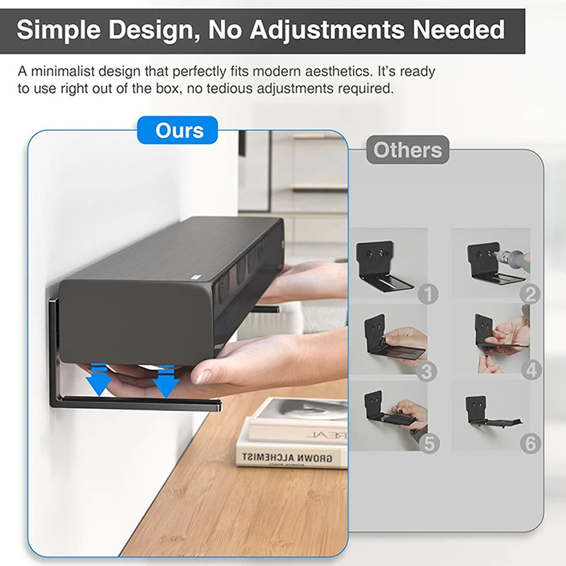 Крепления для звуковой панели Настенные кронштейны — простой в установке