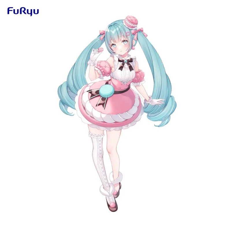 

FuRyu Piapro Anime Figure Exceed Creative Figure SweetSweets Hatsune Miku Action Figure Toys For Kids Gift Collectible Model