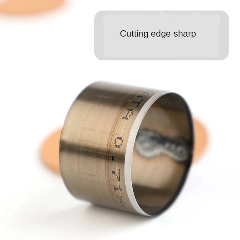10-80mm Leather Round Cutter Die Circle Bell Japan Imported Knife Template Cutting Punching Tool Craft Punch Mold - купить по