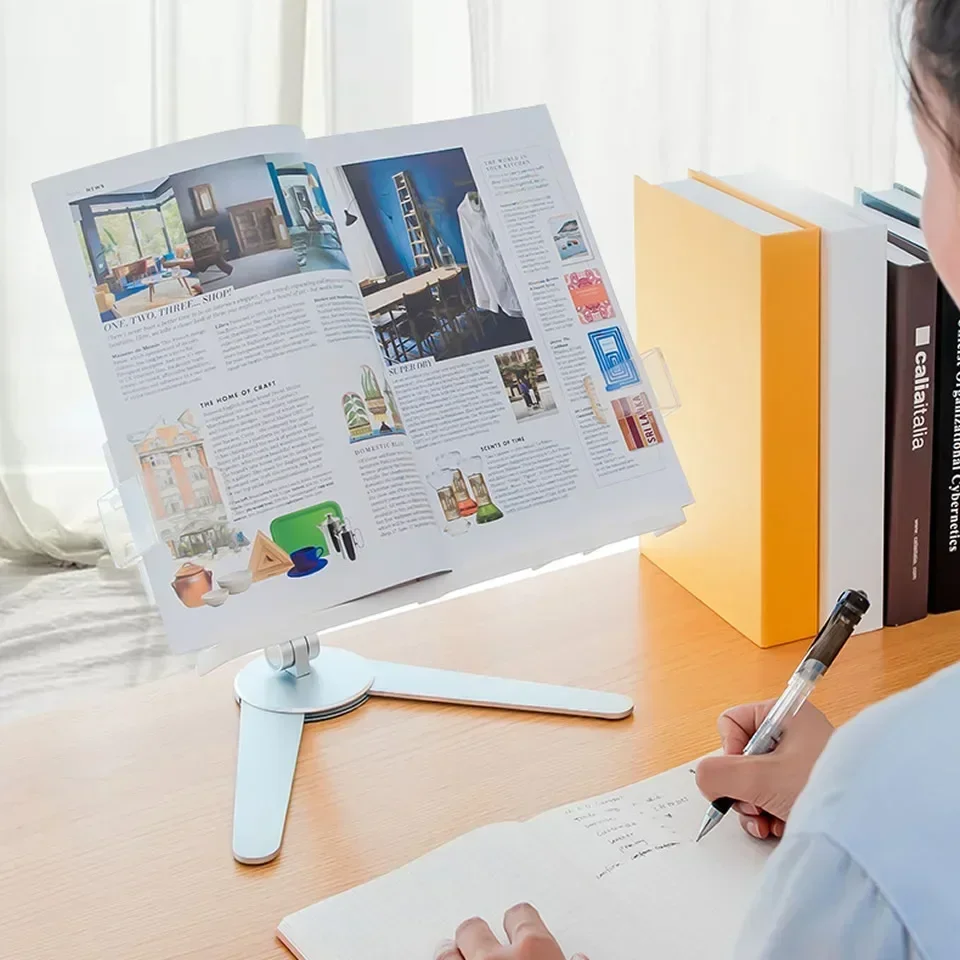 Вращающиеся алюминиевые подставки для чтения с углом высоты настольный