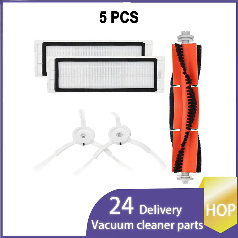 

Робот Penyedot Debu Hepa Filter Sikat для Xiaomi Mi 1 1S Roborock S5 S50Max Mijia Aksesori Pembersih Vakum Sikat Samping
