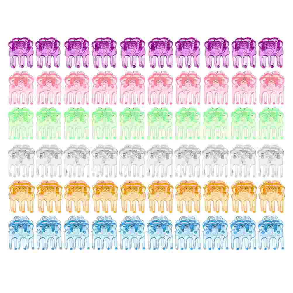 

120pcs Colorful Orchid Clips Clips Flower Clips for Garden Supports Orchid Plants Vine Trellis Orchid ( )