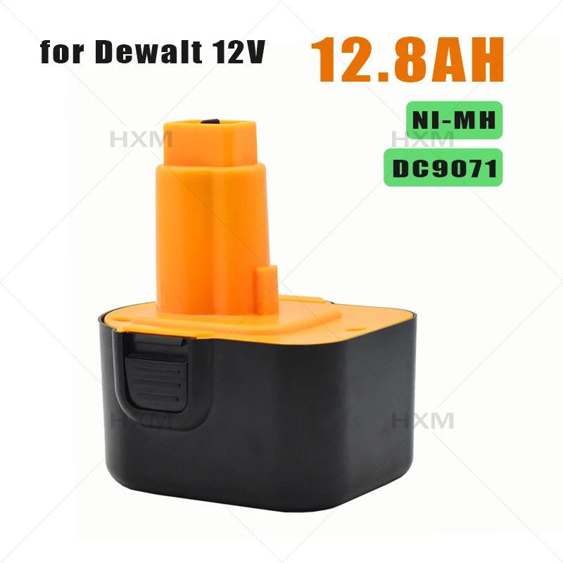 2023NEW 12800mAh DC9071 Replacement  12V XRP Battery DW9071 DW9072 DE9037 DE9071 DE9072 DE9074 Cordless Power Tool Battery