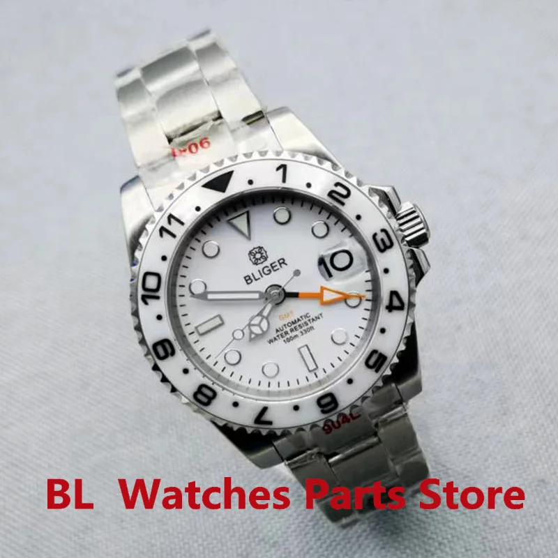 Часы мужские автоматические из сапфирового стекла 40/43 мм 10 АТМ - купить по