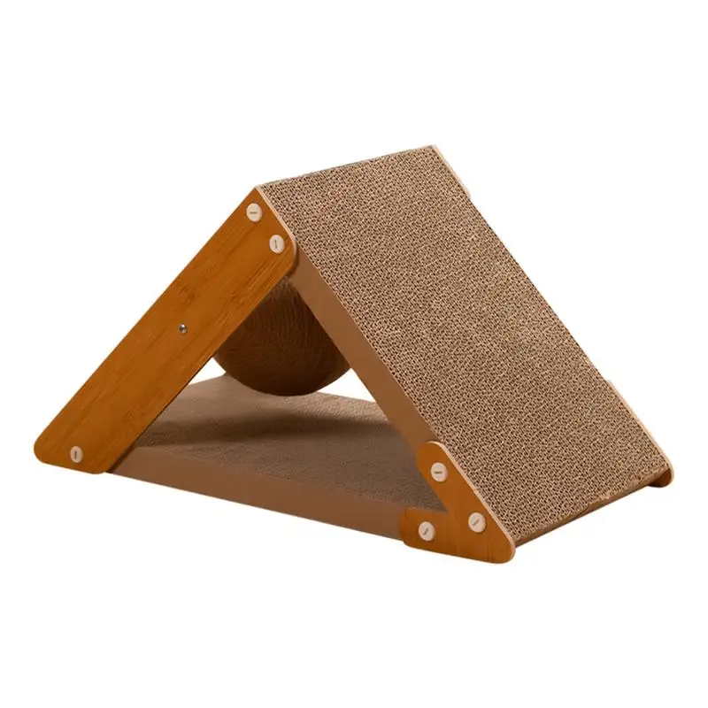 Когтеточка для кошек треугольные когтеточки игрушка вертикальная когтеточка