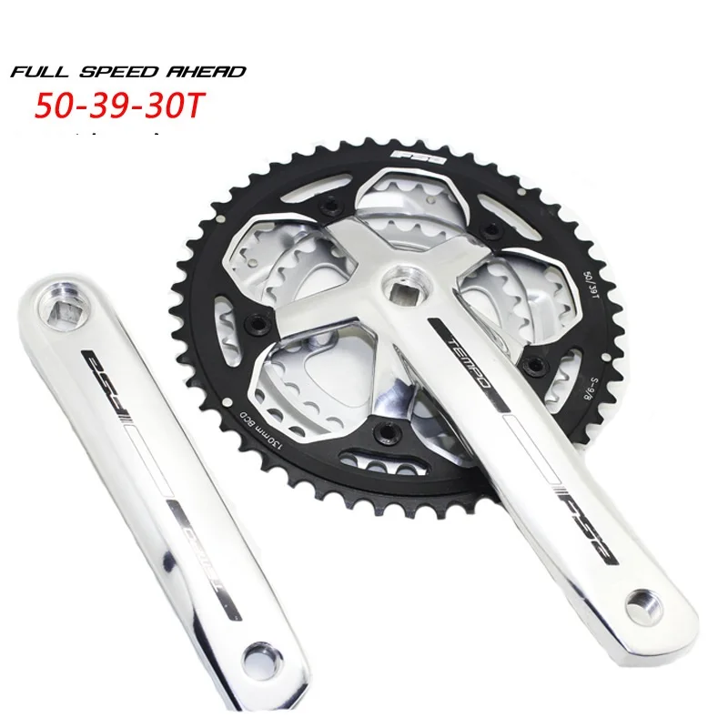 

Original FSA CK200 8S 9S Crankset Road Bike Travel Bicycle Mountain Bike Big Crankset Three Discs Double Discs 50T 39T 30T Part