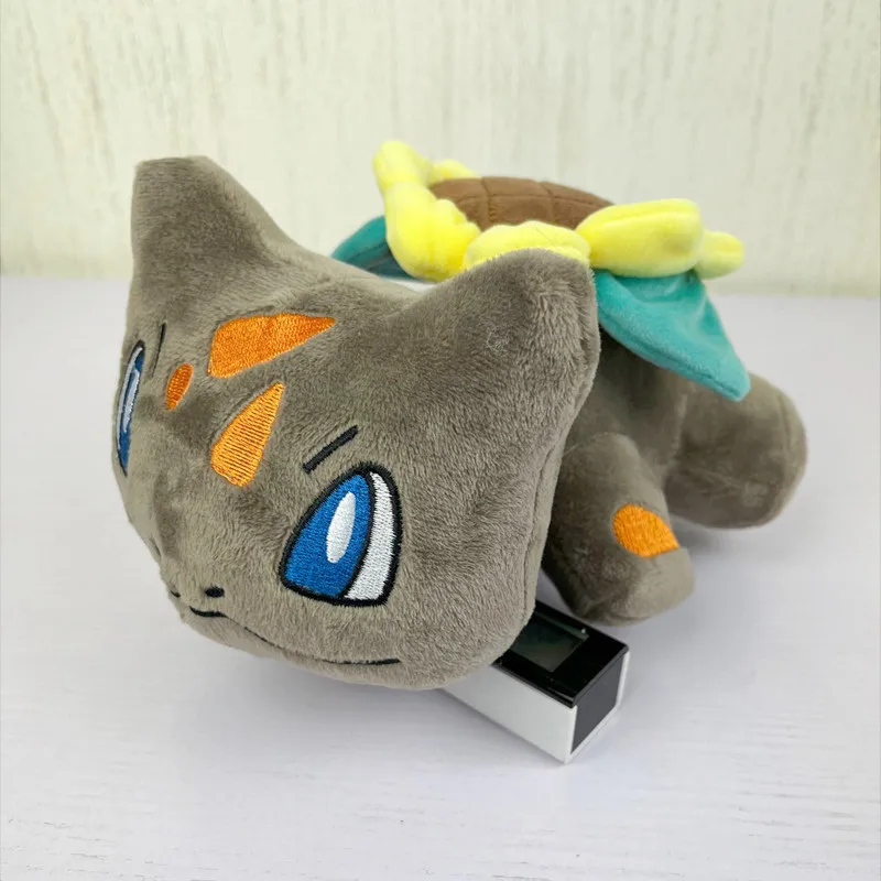 

2022 New Pokemon Goblin Pocket Pokémon Sunflower Frog Seed Doll Doll Plush Toys for Children's Birthday Gift Kawaii