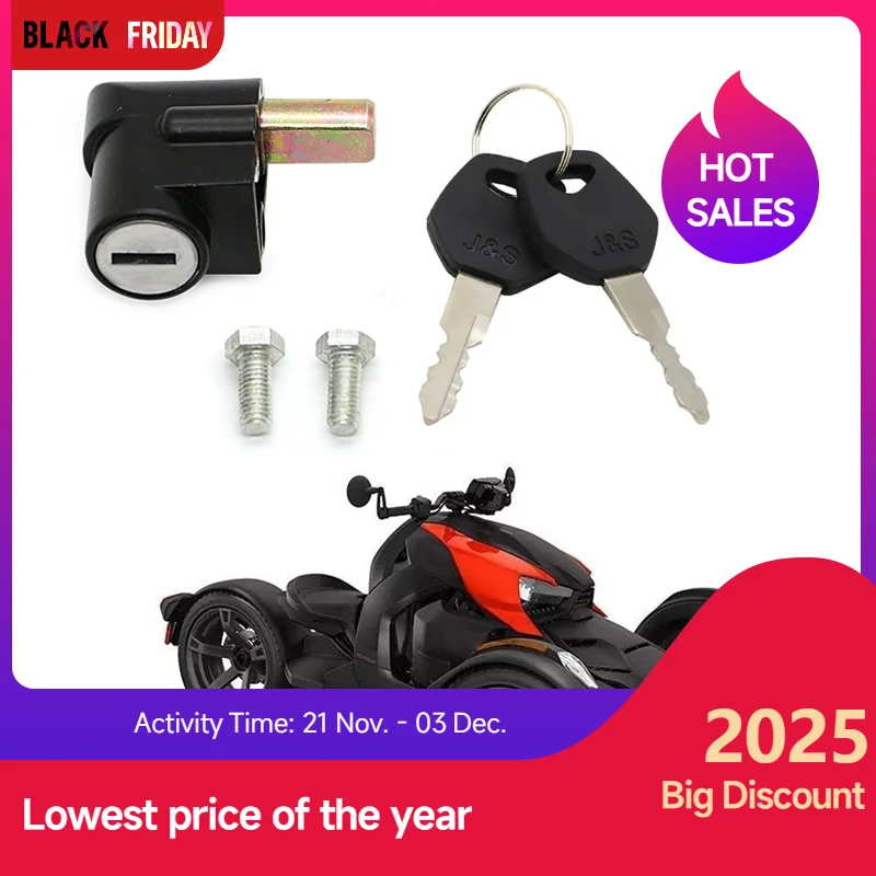 

Отсутствует замок стояночного тормоза с 2 ключами для Can-Am Ryker 600 2019 Can Am Ryker 900 Rally Edition 900cc 600cc замок стояночных тормозов