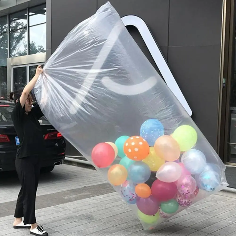 

1pc Transparent Balloon Storage Bag Large Balloon Bags For Transport Clear Giant Storage Bags For Celebration Party Supplie W0K7