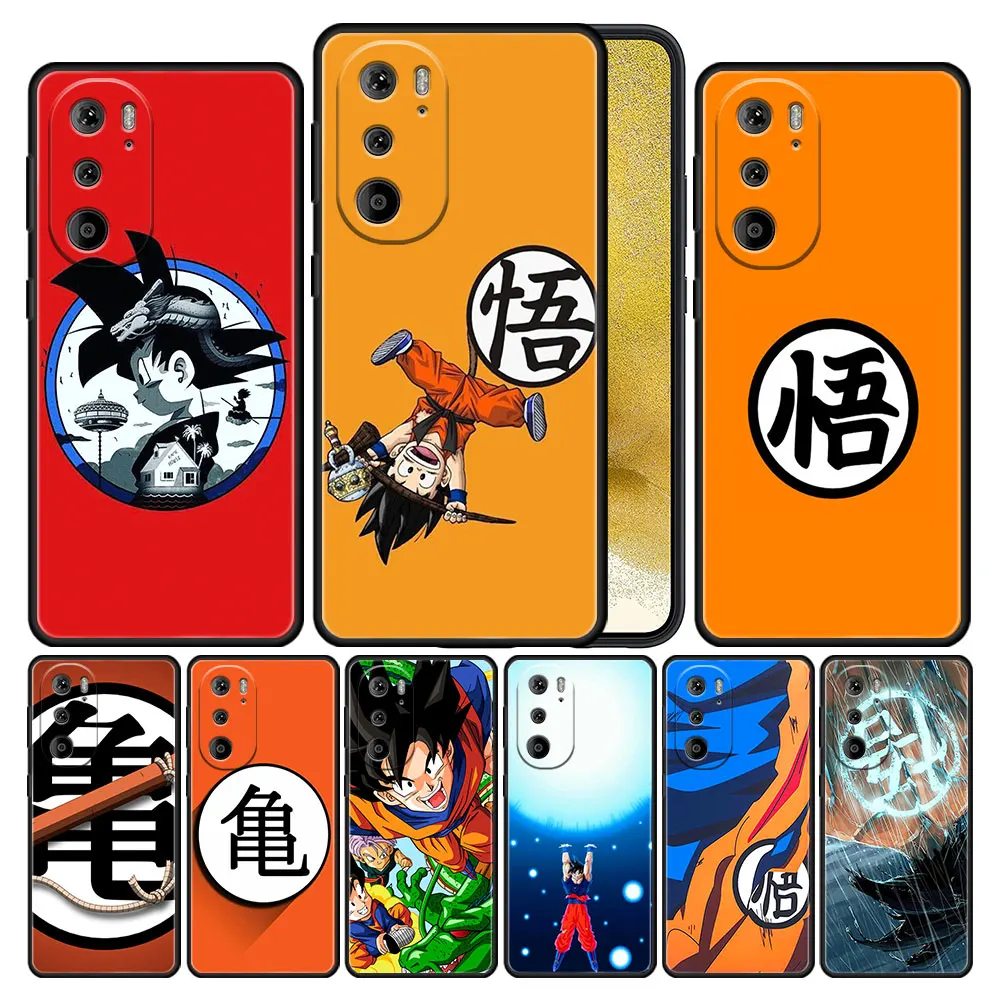 Силиконовый чехол для Motorola Moto G31 G71 Edge 20 30 Pro G22 G60 G30 G51 5G G200 Dragon Ball Goku Anime Манга |