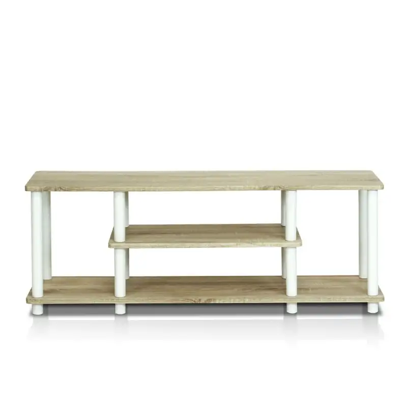 

No Tool 3-Tier Stands, Oak/White