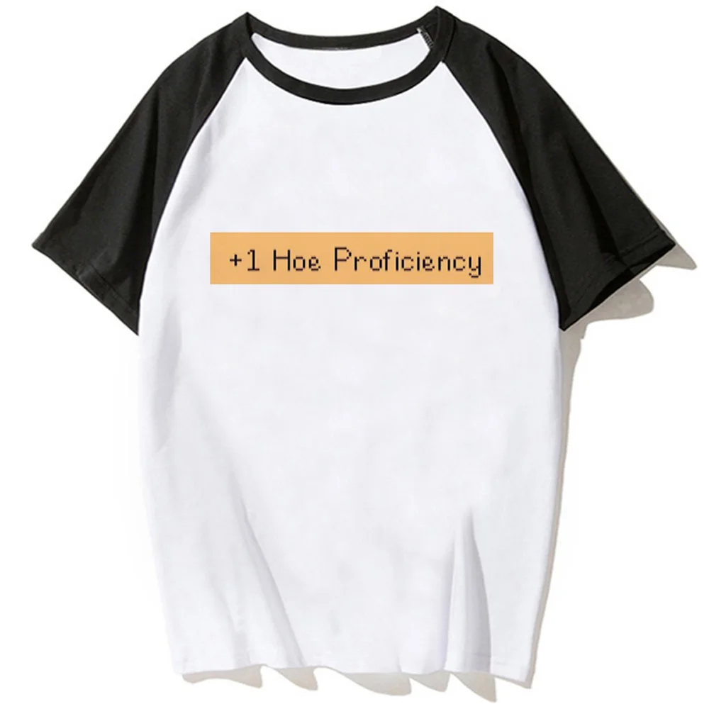 Футболка Stardew Valley Женская летняя рубашка в стиле Харадзюку y2k одежда