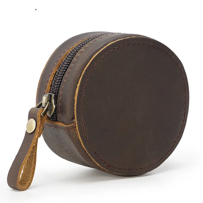 Leather Coin Purse Jewelry Storage Box Ladies Lipstick bag Coin key case