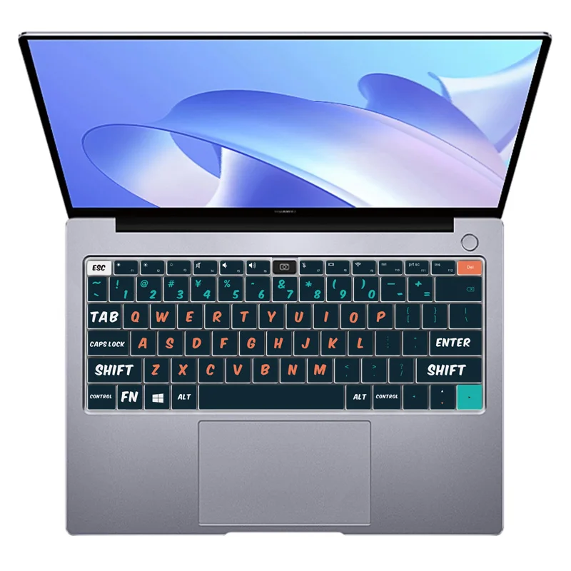 Чехол для клавиатуры ноутбука Huawei MateBook D14/D15/14 X Pro 2022 Honor MagicBook 14/15/Pro 13 9 US cartoon fun |