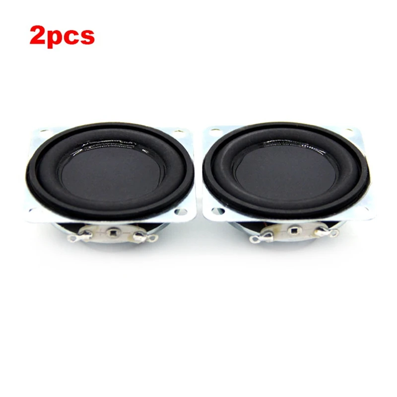 

Top 2Pcs Audio Speaker 4Ω 5W 45Mm Full Range Loudspeaker DIY Sound Mini Speaker For Home Theater