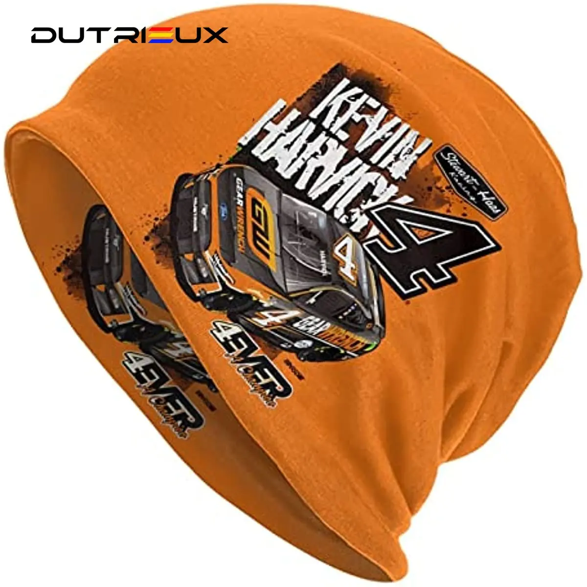 

Dowrap Kevin Harvick 4 Men's Printed Knit Hat Cap Beanie Hat Daily Skull Cap Beanie Caps