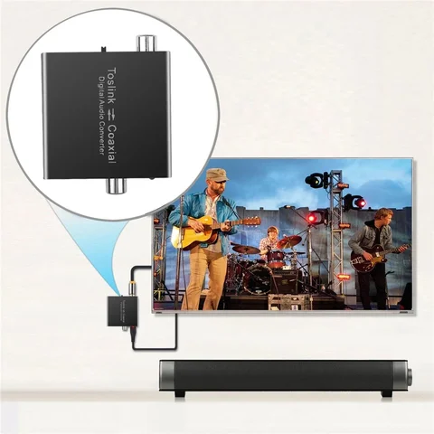 Аудиоконвертер Coaxial/Toslink