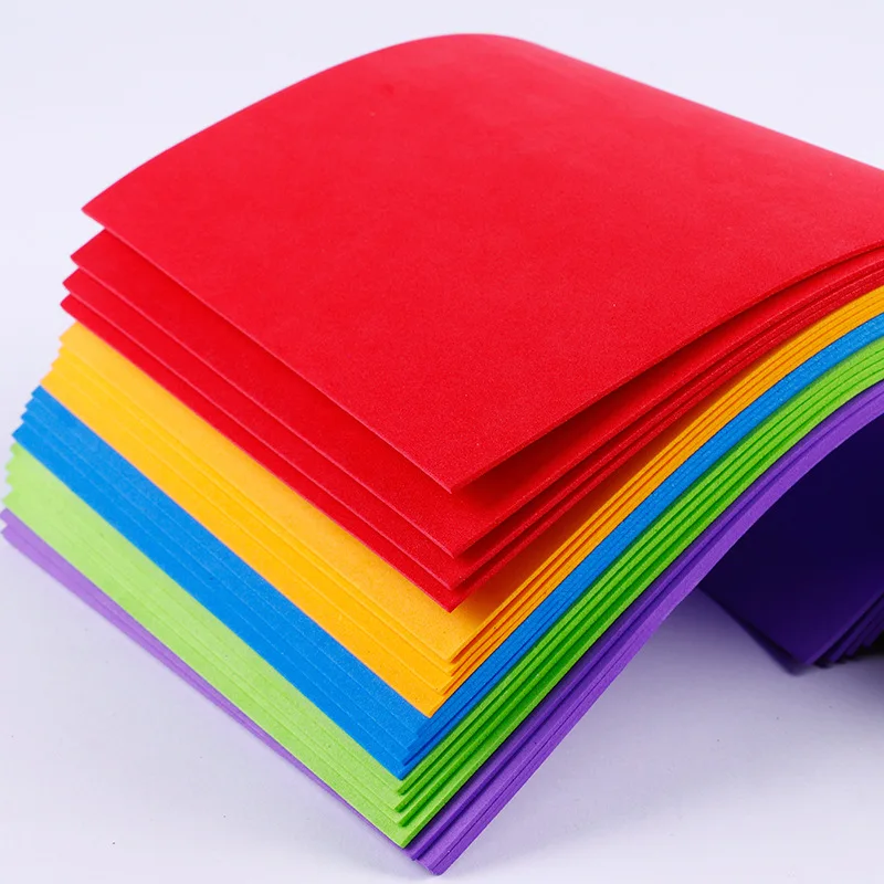

10/50pcs Foam flower DIY material 20x30cm Sheet 2MM educational DIY stuff Gindergarden kids Creative hand crafts Mom gift part