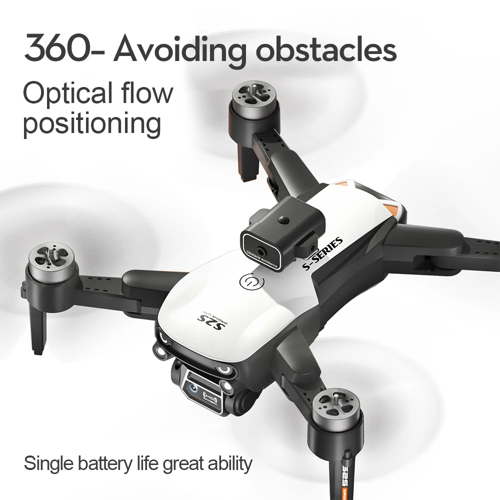 

S2S Drone 6K HD Dual Camera Professional Aerial Photography Optical Flow Positioning Obstacle Avoidance Foldable RC Quadcopter