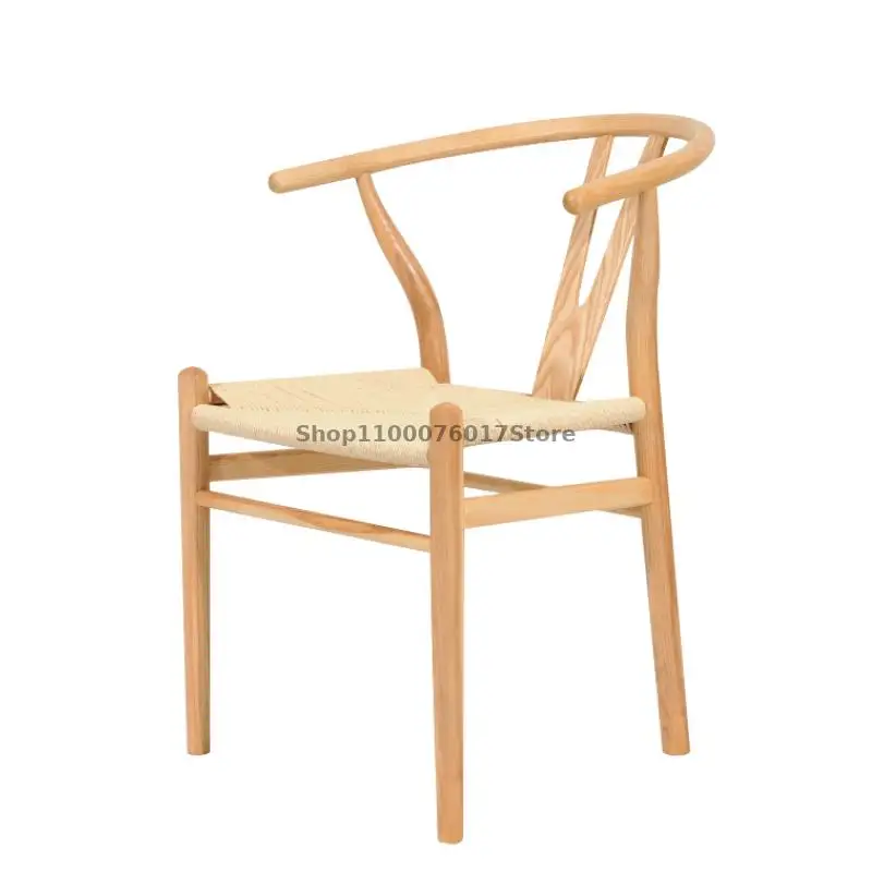 Стул Y из твердой древесины в скандинавском стиле простой современный удобный