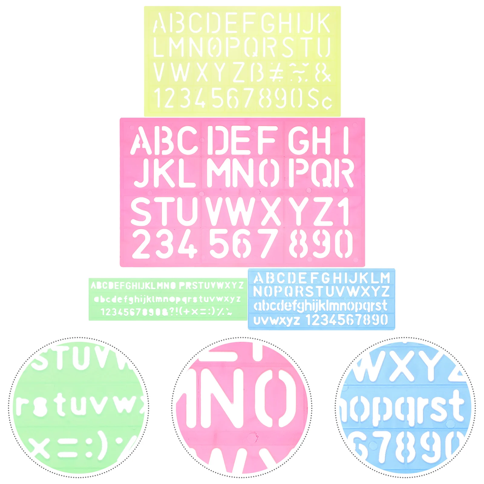 4 шт. цифровой штангенциркуль с буквами обучающие игрушки алфавитом картонные