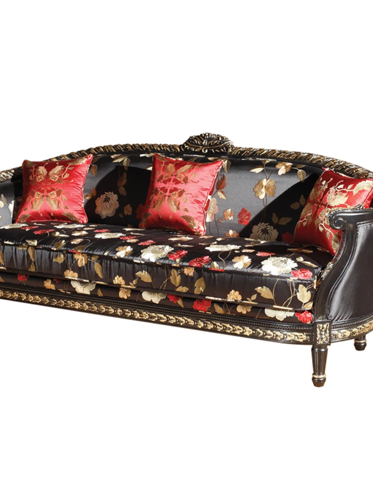 Высококачественный простой тканевый диван в американском стиле для гостиной