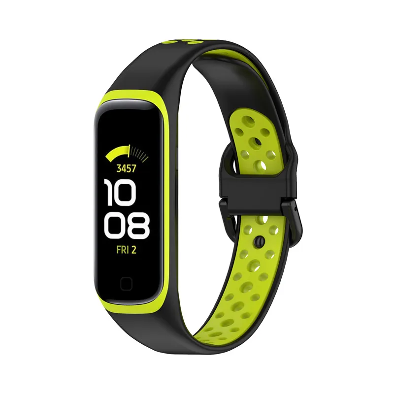 Silicone Correa For Samsung Galaxy Fit 2 SM-R220 SmartWatch Silicone Sport Bracelet For Fit2 SM-R220 Watchband Wristband