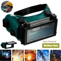 pro solar power auto darkening welding glasses 9231mm helmet eyes goggle welder glasses welding protective tool