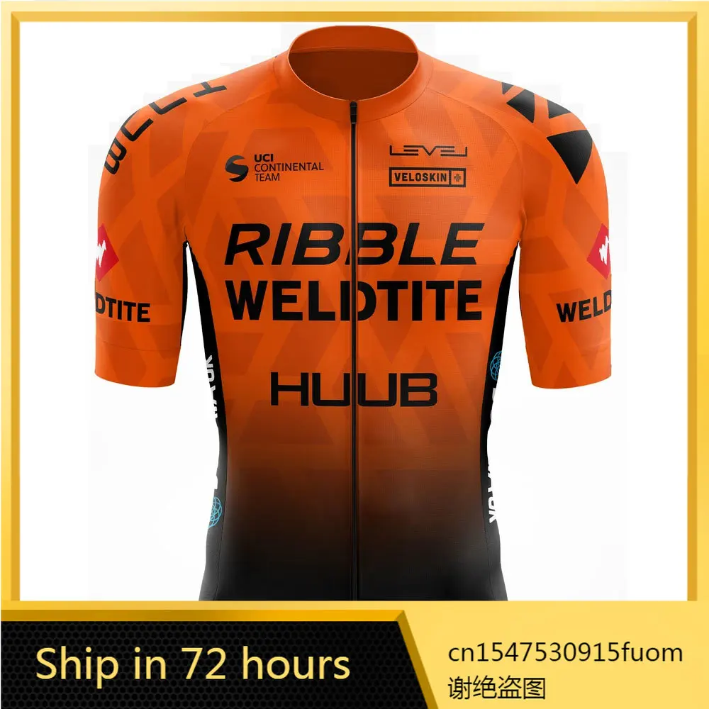 

Team Cycling Jersey 2021 Summer Breathable Bike Wear Short Sleeve Pant Set MTB Maillot Ciclismo Riding Cycling Clothing