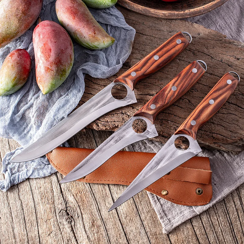 

5Cr15 Forged Kitchen Boning Knife Professional Meat Cleaver Hunting Knife Stainless Steel Knife Vegetables Slicing Kitchen Knife