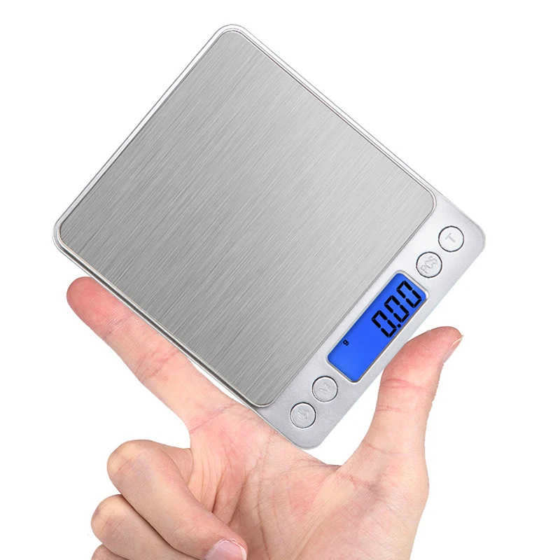 

3KG/500G 0.1G/1G Mini Digital Jewelry Scale Electronic Balance Food Kitchen Scale Pocket Weight Scale