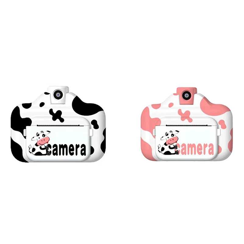 

Instant Print Camera For Kids, Digital WIFI Video Camera With 3 Rolls Print Paper , Toys Gifts For Girls And Boys