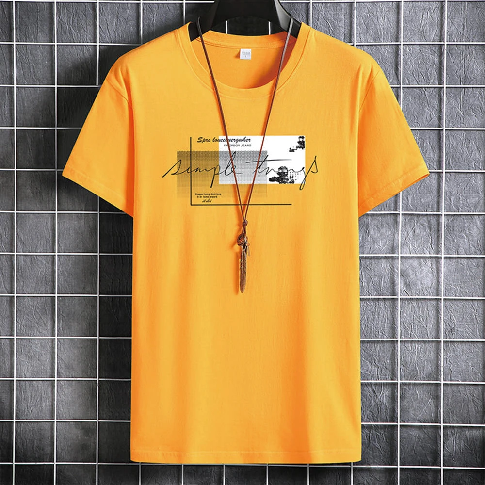 

Summer Men T- Shirt Harajuku Graphic Oversized Vintage Hip Hop Couples Clothing Print T Shirt Slim Fit Short Sleeve Male Tshirt