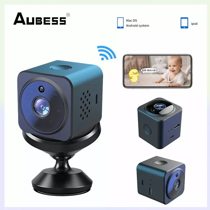 

1080P Mini Camera AS02 Wifi Camera Smart Home Security Night Vision Wireless Small Camcorder Video Surveillance CCTV Camera