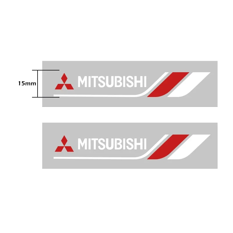 

2 шт. металлические наклейки на стеклоочистители автомобиля, эмблема для Mitsubishi lancer asx outlander pajero sport l200 galant, аксессуары для стайлинга автомобилей