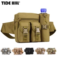 bag pack for men waist hiking backpack waterproof military tactical pouch trekking man nature hike sling bicycle belt canvas gym