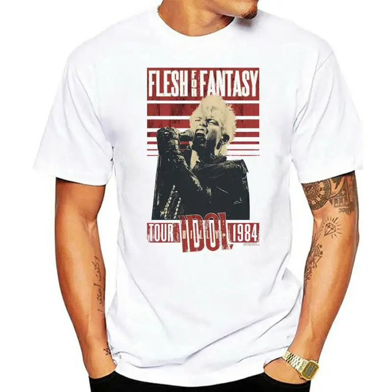 

Camiseta de BILLY IDOL Flake For Fantasy Tour 1984, mercancía oficial