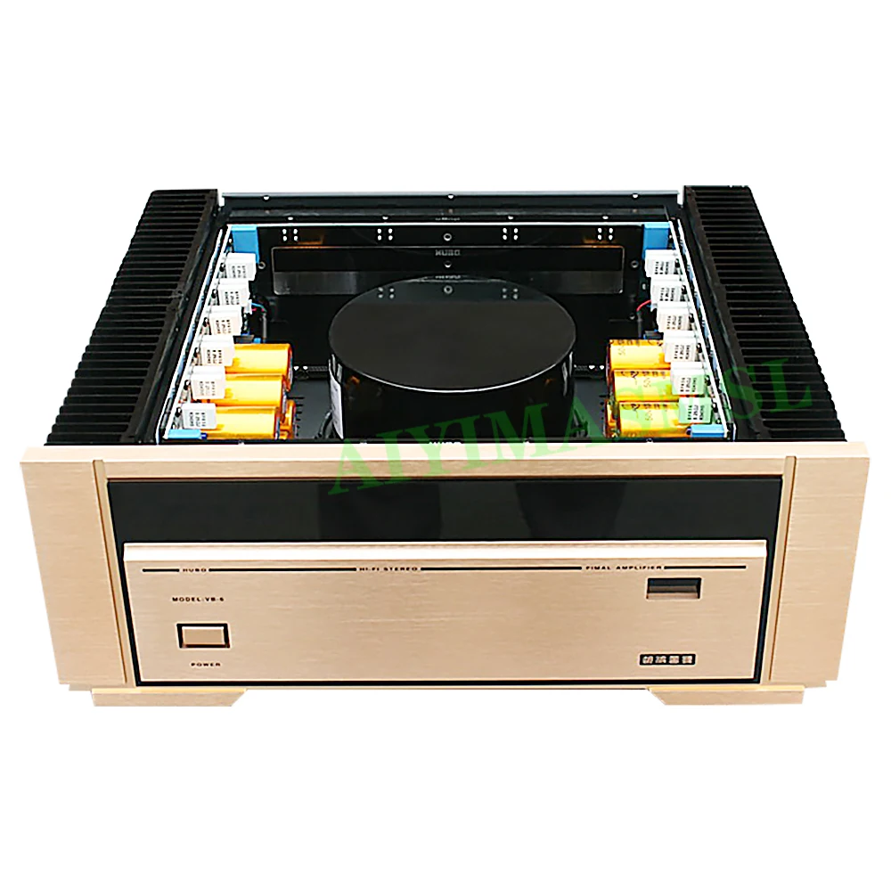 

AIYIMA SMSL HIFI Class A 120W 2.0 Stereo Post Amplifier Fully Symmetrical Differential Circuit Design 120W Rear Amplifier Audio