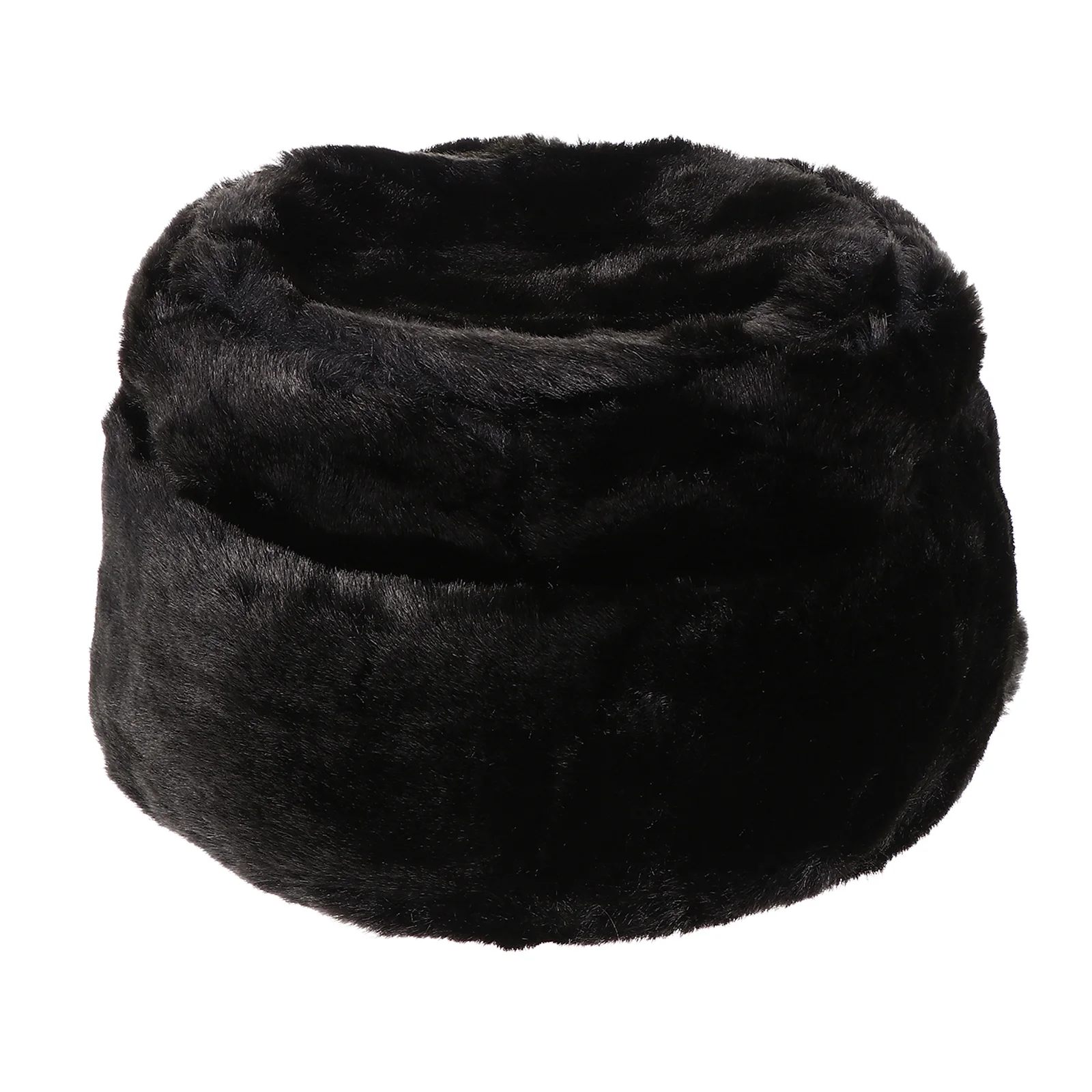 

Русская теплая шапка из искусственного меха для пожилых людей искусственный волос головной убор зимняя женская имитация